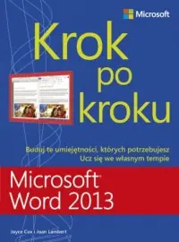 Microsoft Word 2013. Krok po kroku Obniżka ceny
