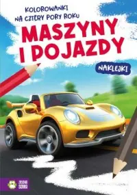Bezpieczne zakupy Maszyny i pojazdy. Kolorowanki na cztery pory roku