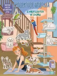 Kup online Projektuję wnętrza z naklejkami. Zwierzątka w domu