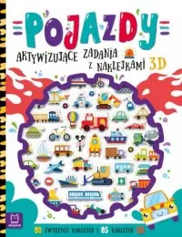 Szybka dostawa Pojazdy. Aktywizujące zadania z naklejkami 3D
