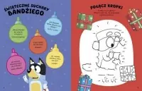 Bluey. Hura, idą święta! Zabawy i zadania z naklejkami Taniej