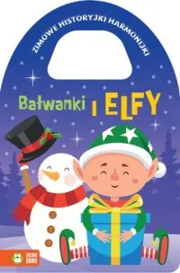 Bezpieczne zakupy Zimowe historyjki harmonijki Bałwanki i elfy
