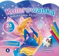 Kup online Kolorowanka z tatuażami FLUO Czarodziejki