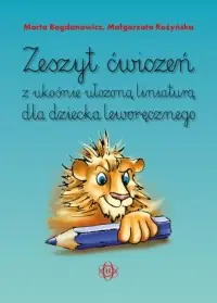 Darmowy zwrot Zeszyt ćwiczeń z ukośnie ułożoną liniaturą dla dziecka leworęcznego