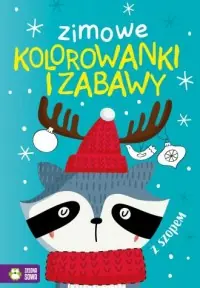 Sprawdź teraz Zimowe kolorowanki i zabawy z szopem