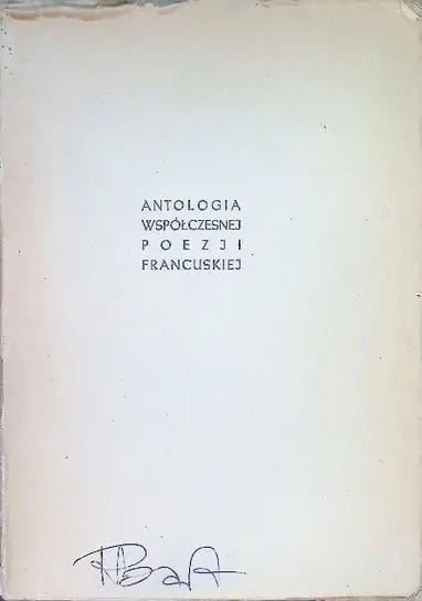 Łatwy zwrot Antologia współczesnej poezji francuskiej 1947 r.