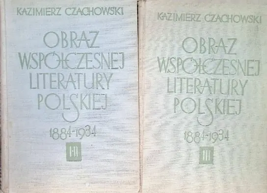 Obraz współczesnej literatury polskiej 1884-1933 (1934) Tom 1 do 3, 1936 r. Zamów teraz