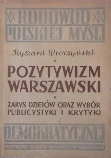 Pozytywizm warszawski 1948 r. Popularny