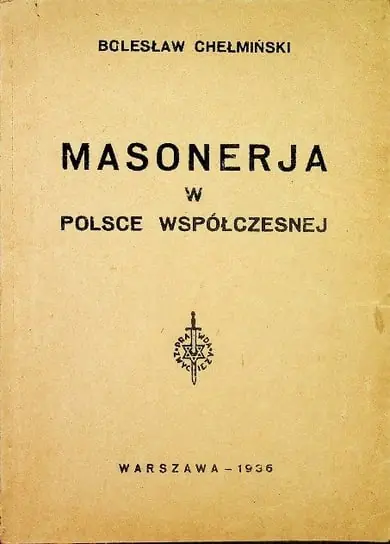 Oferta limitowana Masonerja w Polsce współczesnej 1936 r.