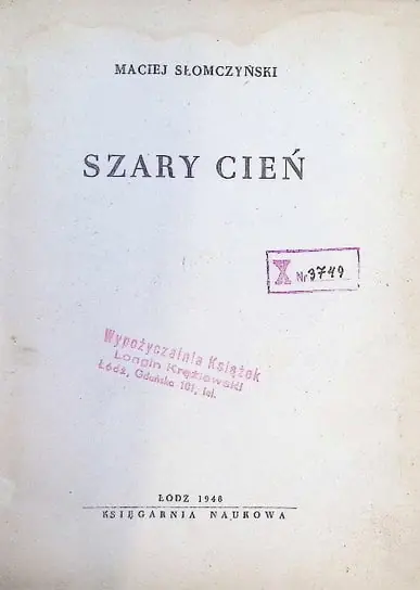 Szary cień 1948 r. Darmowy zwrot