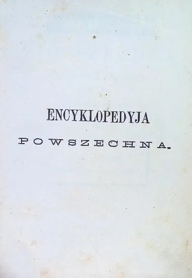 Wyprzedaż Encyklopedyja powszechna Tom IX 1884 r.