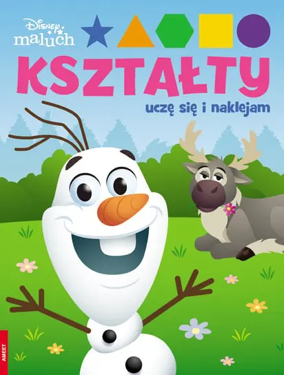 Disney Maluch. Kształty. Uczę się i naklejam Łatwy zwrot