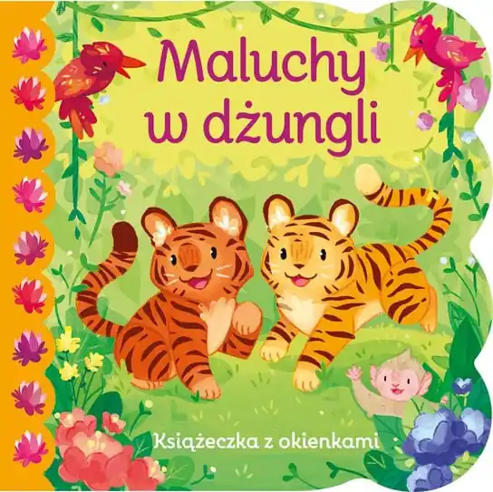 Ostatnia szansa Maluchy w dżungli. Książeczka z okienkami