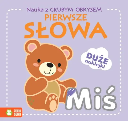 Pierwsze słowa. Nauka z grubym obrysem Premium