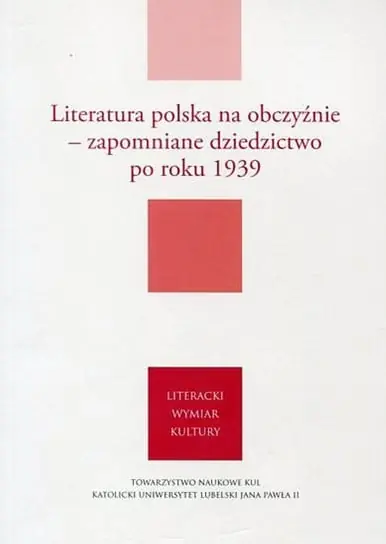 Promocja Literatura polska na obczyźnie