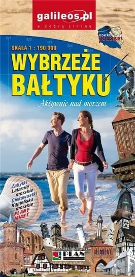Mapa turystyczna - Wybrzeże Bałtyku 1:190 000 Oferta