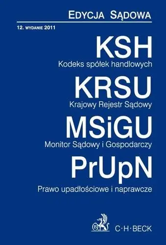 Kodeks Spółek Handlowych, Krajowy Rejestr Sądowy, Monitor Sądowy i Gospodarczy, Prawo Upadłościowe i Naprawcze Premium