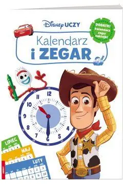 DISNEY UCZY KALENDARZ I ZEGAR Ekspresowa dostawa
