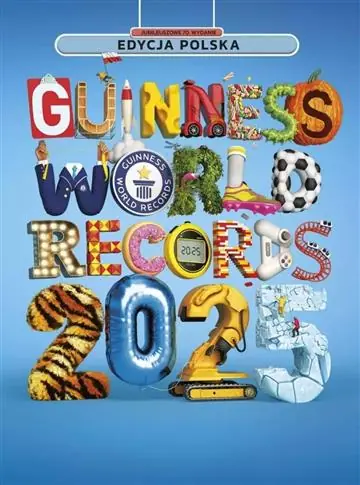 Popularny GUINNESS WORLD RECORDS 2025. KSIĘGA REKORDÓW GUINE