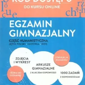 Okazja KOD DOSTĘPU DO KURSU ONLINE EGZAMIN GIMNAZJALNY CZ
