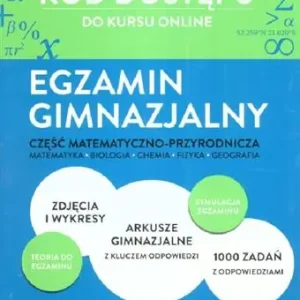KOD DOSTĘPU DO KURSU ONLINE. EGZAMIN GIMNAZJALNY C Ostatnie sztuki