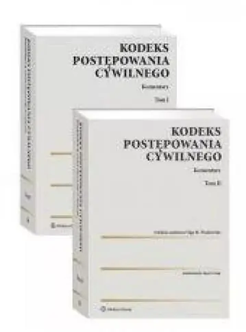 Kodeks postępowania cywilnego. Komentarz T.1-2 Ograniczona ilość