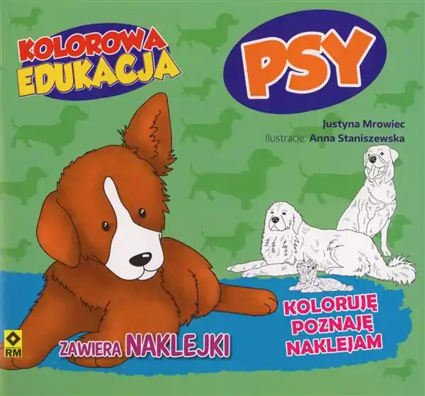 Kup teraz KOLOROWA EDUKACJA. PSY