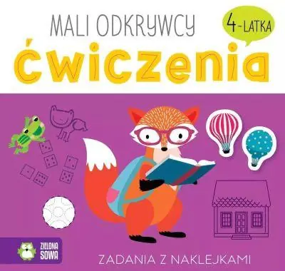 Kup online MALI ODKRYWCY. ĆWICZENIA 4-LATKA
