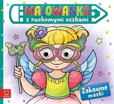 MALOWANKA Z RUCHOMYMI OCZKAMI. ZABAWNE MASKI Kup teraz