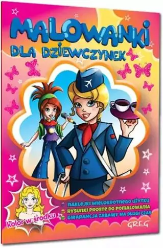 Ekspresowa dostawa MALOWANKI DLA DZIEWCZYNEK