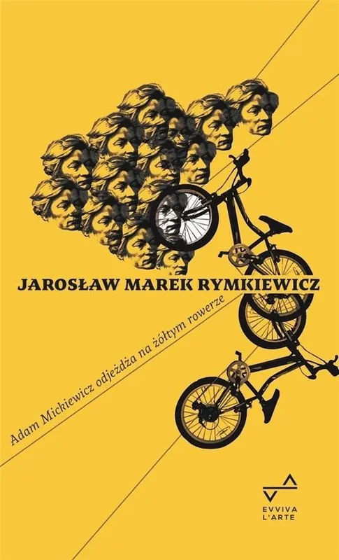 Hit sprzedaży Adam Mickiewicz odjeżdża na żółtym rowerze