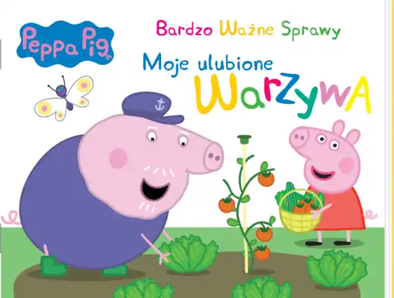 Wybór klientów Peppa Pig Bardzo Ważne Sprawy Moje ulubione warzywa
