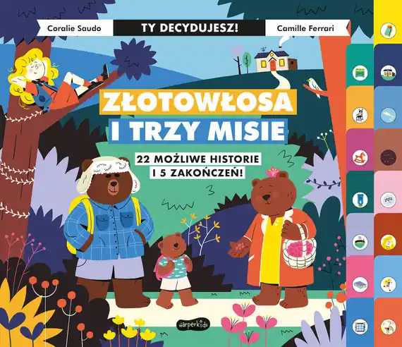 Ekspresowa dostawa Złotowłosa i trzy misie. Ty decydujesz