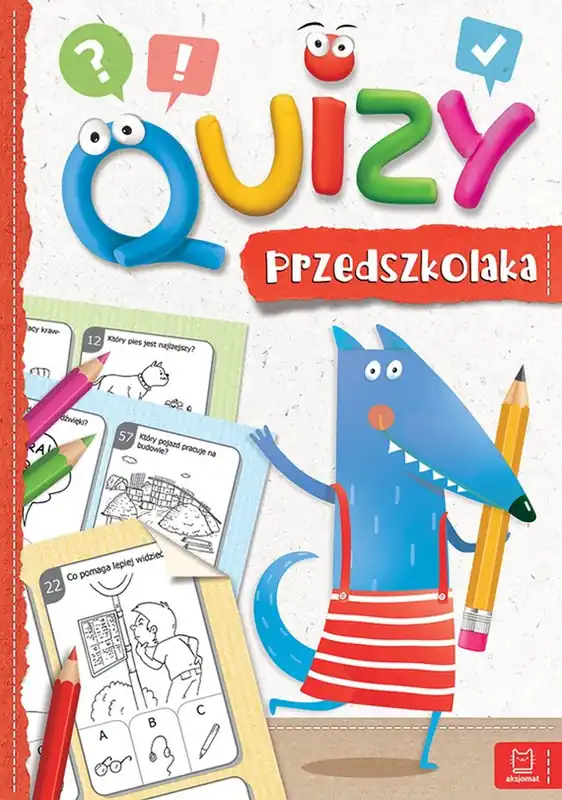 Quizy przedszkolaka cz. 3 czerwone Najlepsza cena