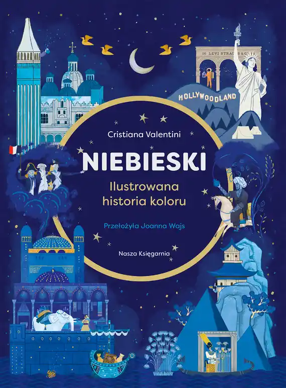 Niebieski Ilustrowana historia koloru Ograniczona ilość