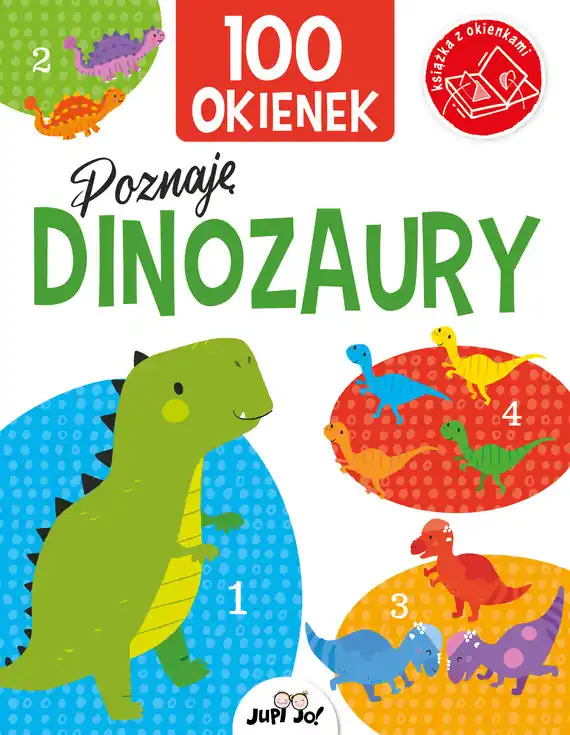 Poznaję dinozaury. 100 okienek Dodaj do koszyka