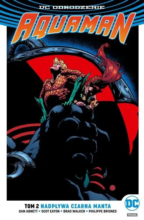 Łatwy zwrot Aquaman Tom 2 Nadpływa Czarna Manta