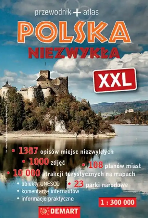 Super okazja Polska niezwykła. Przewodnik + atlas XXL