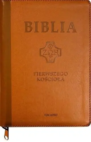 Biblia pierwszego Kościoła z paginat. suwak karmel Darmowy zwrot