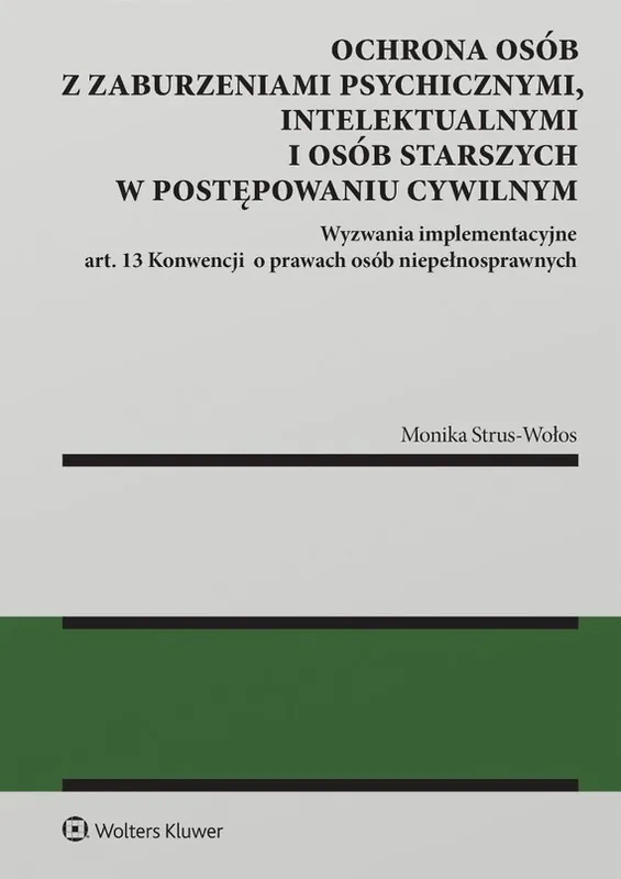 Ochrona osób z zaburzeniami psychicznymi... Super okazja