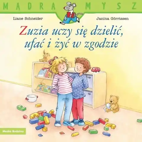 Mądra mysz. Zuzia uczy się dzielić, ufać i żyć w zgodzie Bezpieczne zakupy
