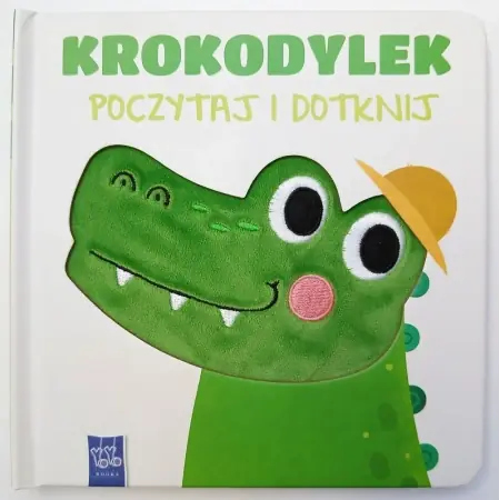 Tani Poczytaj i dotknij. Krokodylek - praca zbiorowa