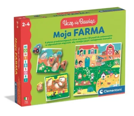 Ekspresowa dostawa Moja Farma - Clementoni