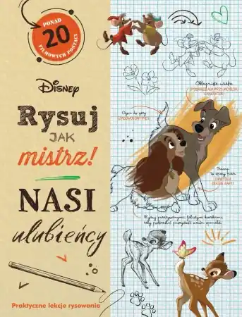 Nasi ulubieńcy. Disney. Rysuj jak mistrz! - Frankie Jones, Katarzyna Łączyńska (tłum.) Obniżka ceny