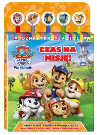 Psi Patrol. Poznaj przyjaciół. Czas na misję! - praca zbiorowa Okazja
