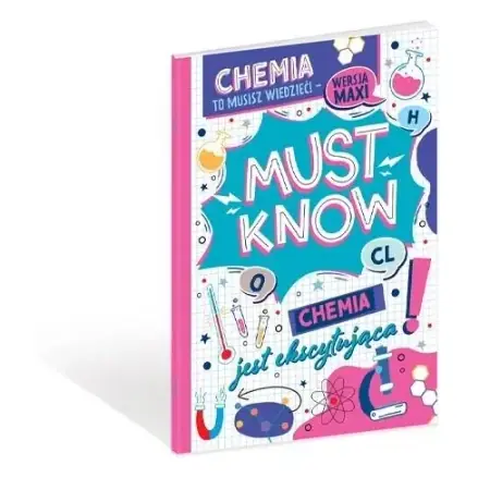 Książeczka A4 Must Know Chemia - opracowanie zbiorowe Tani