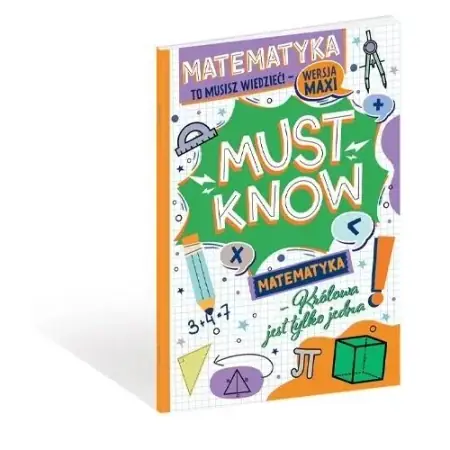 Książeczka A4 Must Know Matematyka - opracowanie zbiorowe Wysoka jakość