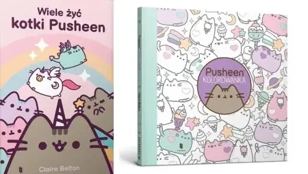 Pakiet Wiele żyć kotki Pusheen, Pusheen kolorowanka Na prezent Dla dzieci - Claire Belton Bestseller