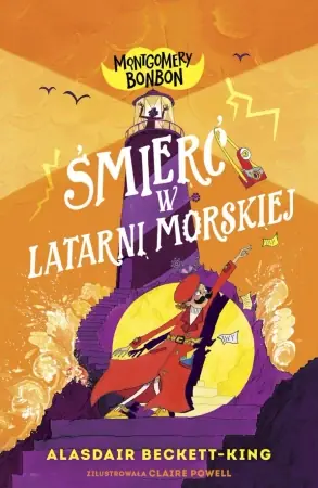 Taniej Montgomery Bonbon T.2 Śmierć w latarni morskiej - Alasdair Beckett-King, Claire Powell