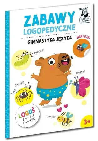 Zabawy logopedyczne. Gimnastyka języka - praca zbiorowa Łatwy zwrot